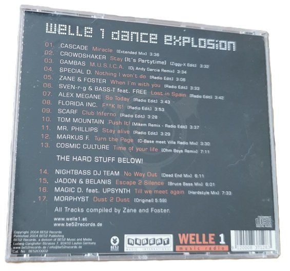 CDs: Welle 1 Dance Explosion  (CD) – Gebraucht aus Wilen b. Wollerau von morethanmusic 1