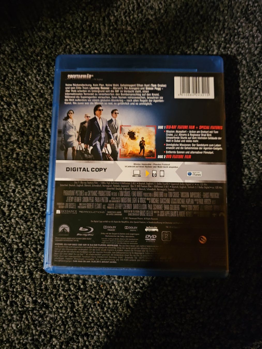 Tutti i DVDs: PHANTOM PROTOKOLL – Usato da Ruswil venduto da jan_bxl5 1