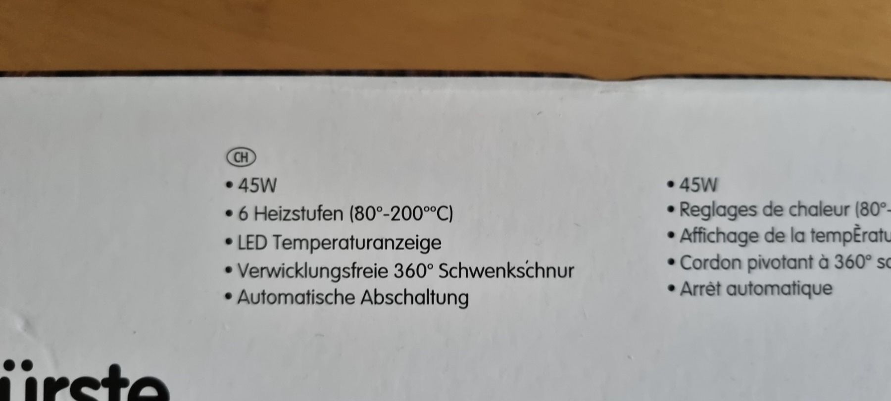 Sonstige Haarpflege: Glättbürste 45Watt – Neu (gemäss Beschreibung) aus egliswil von Maggy6 1