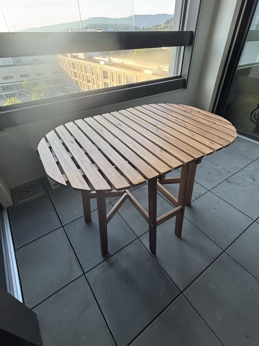 Ikea Tische: IKEA ASKHOLMEN - folding table – Gebraucht aus Spreitenbach von 94l_9shv