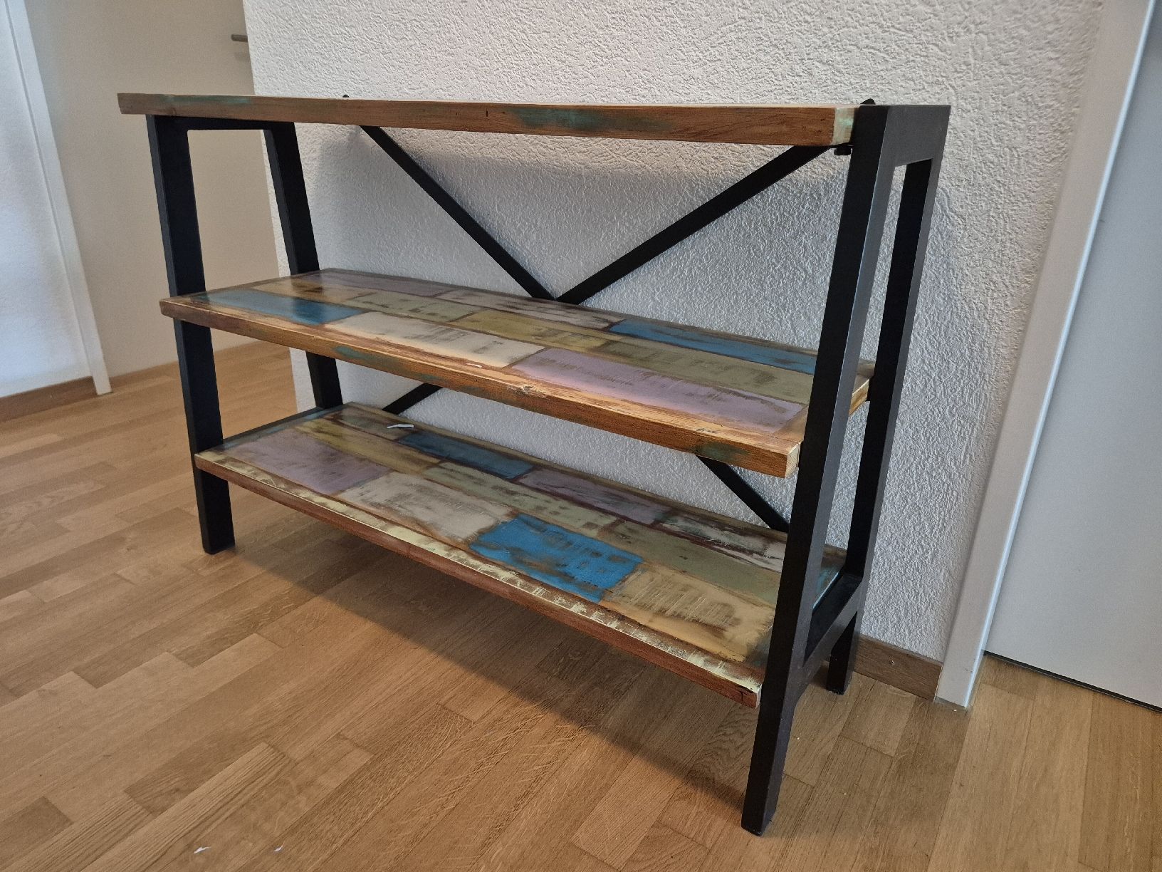Scaffali: Buntes Regal im Shabby-Look - Blickfang – Usato da Olten venduto da Babbel139 3