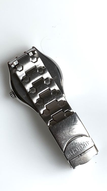 Swatch Irony Armbanduhr Edelstahl Herrenuhr 9