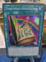 Yu-Gi-Oh Karte Toon-Inhaltsverzeichnis 1. Auflage DASA