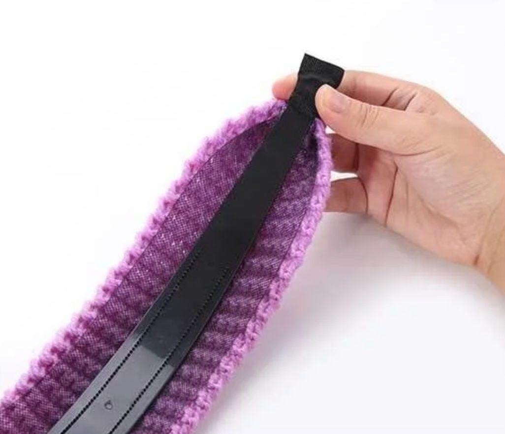 Accessori per capelli: Haarreif gestrickte Optik Wolle Elastisch Blau NEU – Nuovo e nell'imballaggio originale da Biel/Bienne venduto da AnikaNah 2