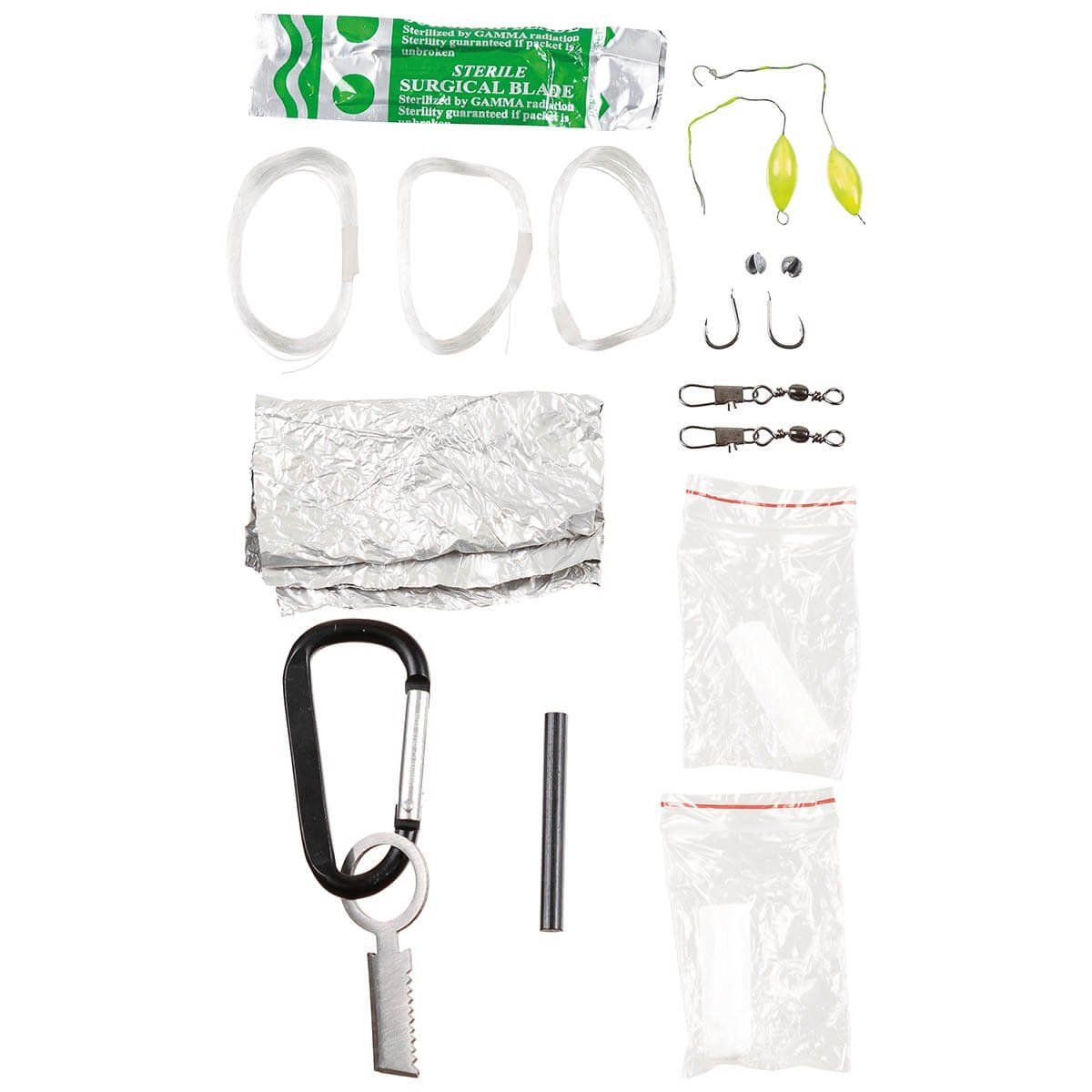 Attrezzatura da arrampicata: FOX Outdoor Survival Set, "Parachute Cord", oliv – Nuovo e nell'imballaggio originale da Windisch venduto da shop-easy 1