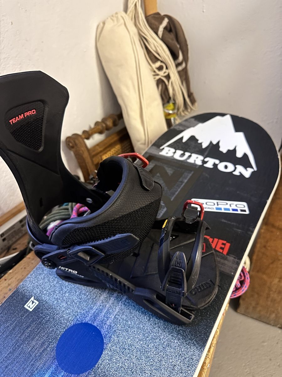 Snowboard Nitro Board: Nitro Team Gullwing 2023 159w inkl. Nitro Team Pro Bindung – Nuovo (secondo la descrizione) da Basel venduto da davidfcw14 4