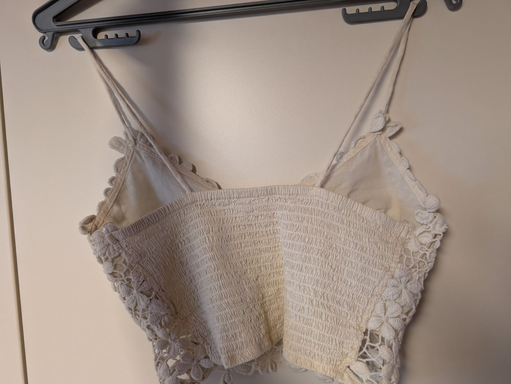 Stradivarius Top: Boho very sexy crop top spitzentop – Usato da Zermatt venduto da msz_nb9h 1