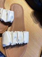 Sandalen Damen weiss Grösse 38 leicht getragen