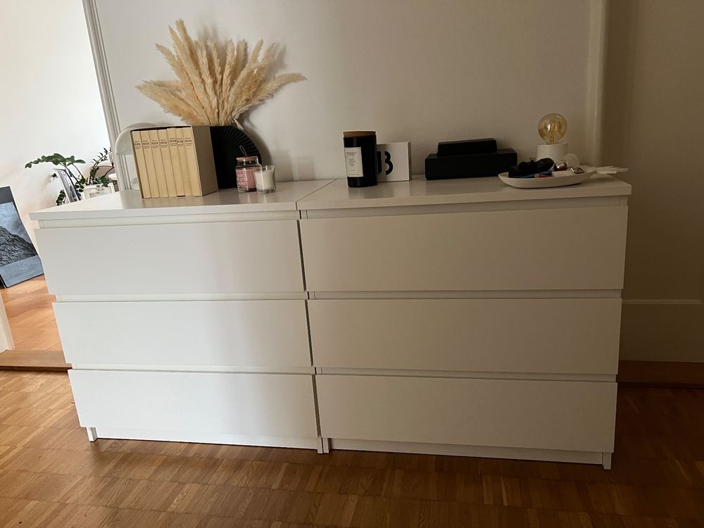 Wunderbar Malm Kommoden Nebeneinander Ebenbild