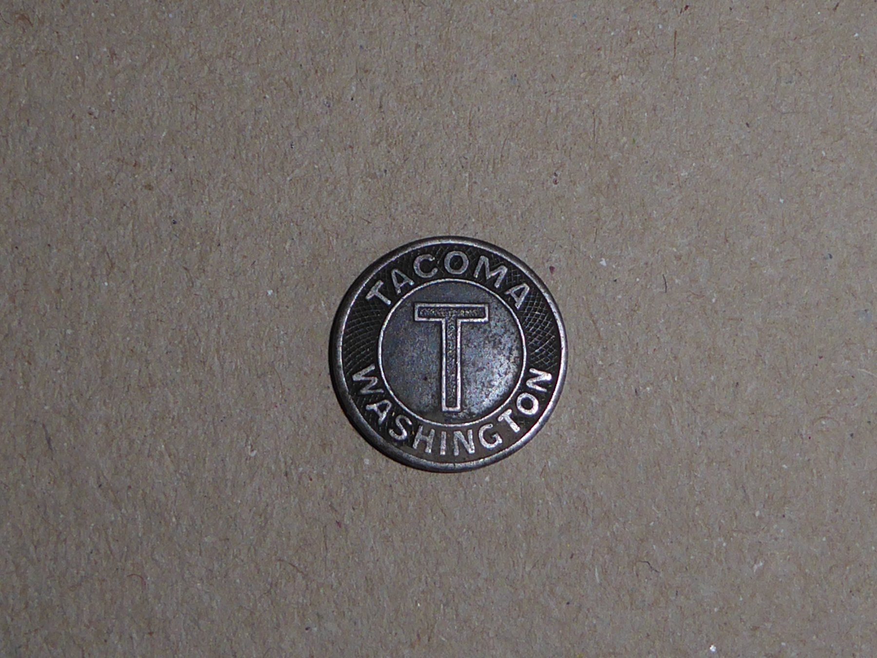 Medaillen: Jeton  Token  USA  Tacoma Washington – Gebraucht aus Thun von 427er