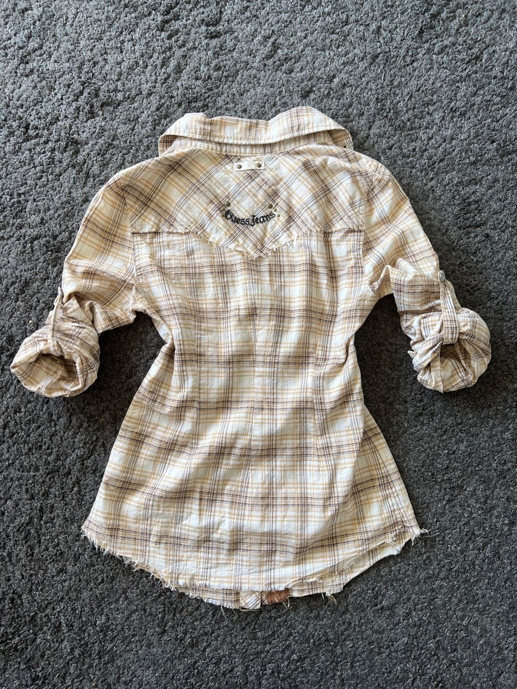 Guess Camicette: Guess Bluse kariert Gr.34 – Nuovo (secondo la descrizione) da Effretikon venduto da Briga.S. 5