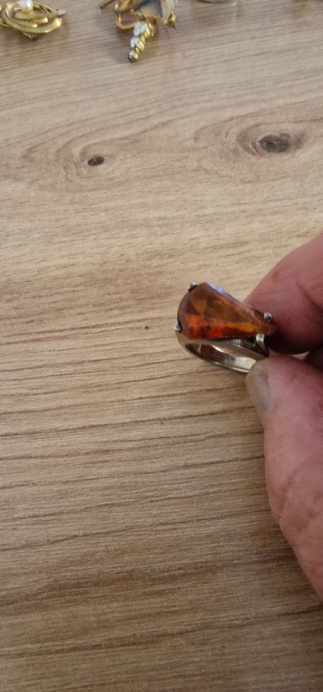 Ringe: Bernstein Ring 925 – Gebraucht aus St. Gallen von mania03