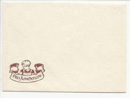1936 Nr. 24 Pro Juventute Briefli Briefchen Kind Schriftzug