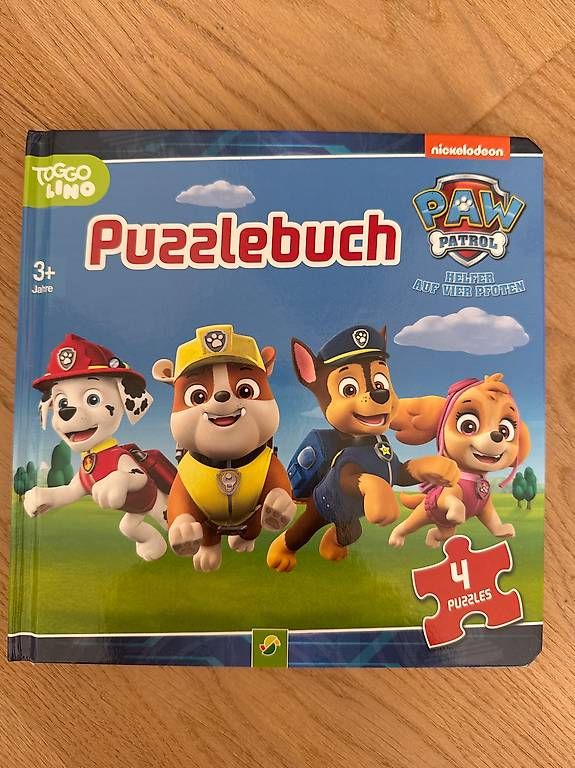 Puzzle: puzzle buch Paw patrol – Usato da Ebmatingen venduto da ste_8kl2