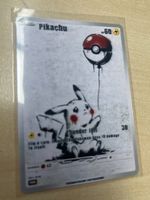 Pikachu (Banksy) custom card
