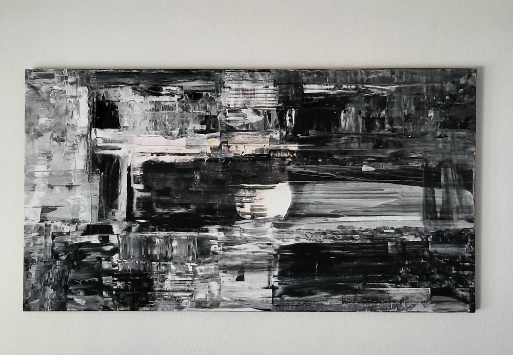 CC ART, CH Künstlerin, Acrylgemälde 65x120cm,