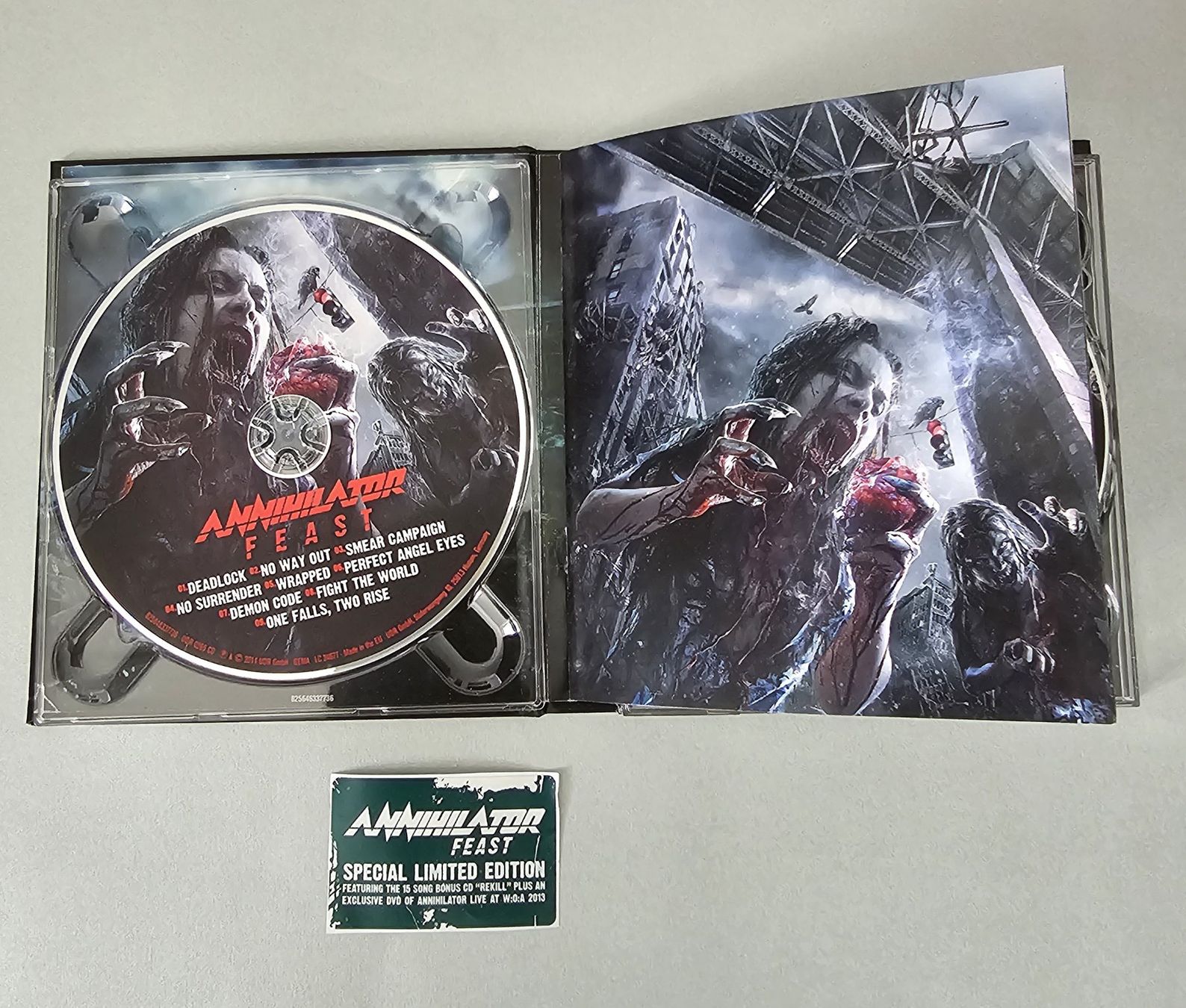 CD: Annihilator - Feast - MediaBook- Special Limited Edition – Nuovo (secondo la descrizione) da Lenzburg venduto da Pa_hcs 3