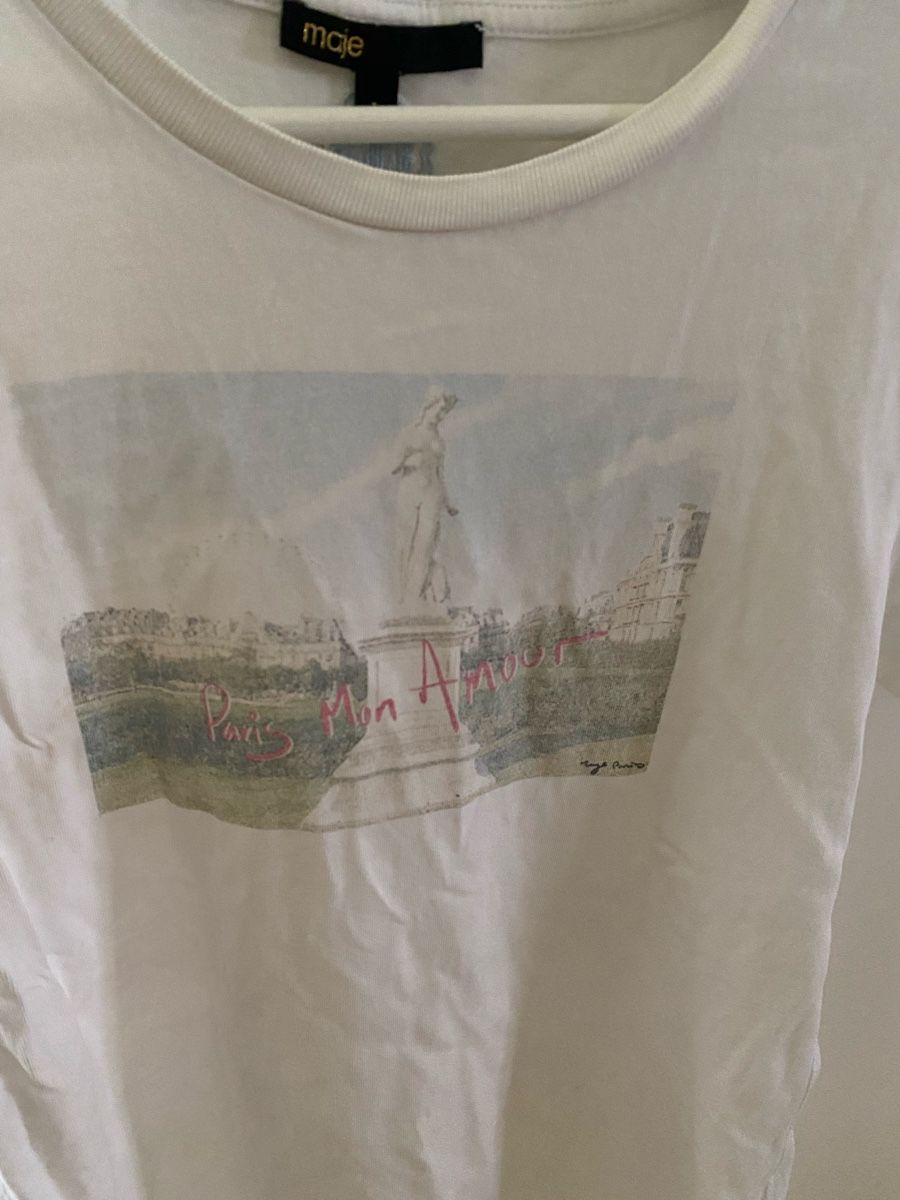 Maje T-Shirts: MAJE T-shirt Paris – Gebraucht aus Zürich von Helene8003 2