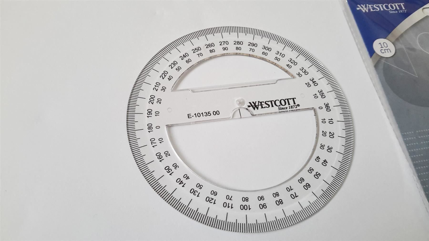 Pochoirs: Schablone Winkelmesser 360 Grad, 100 mm – Neuf avec emballage d'origine à St. Gallen par cointec 5