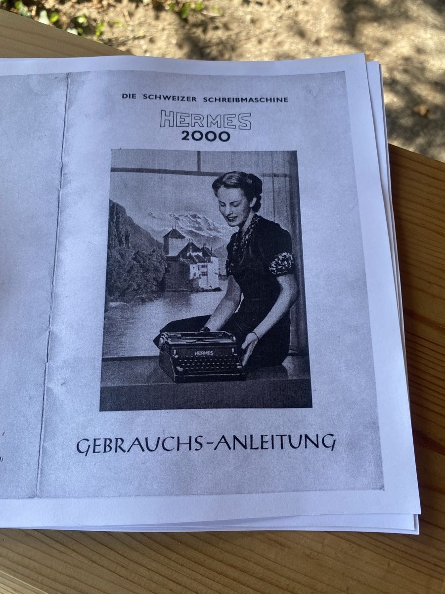Hermès Macchine da scrivere: Schreibmaschine Hermes 2000 – Usato da Aathal-Seegräben venduto da wagenburg01 3