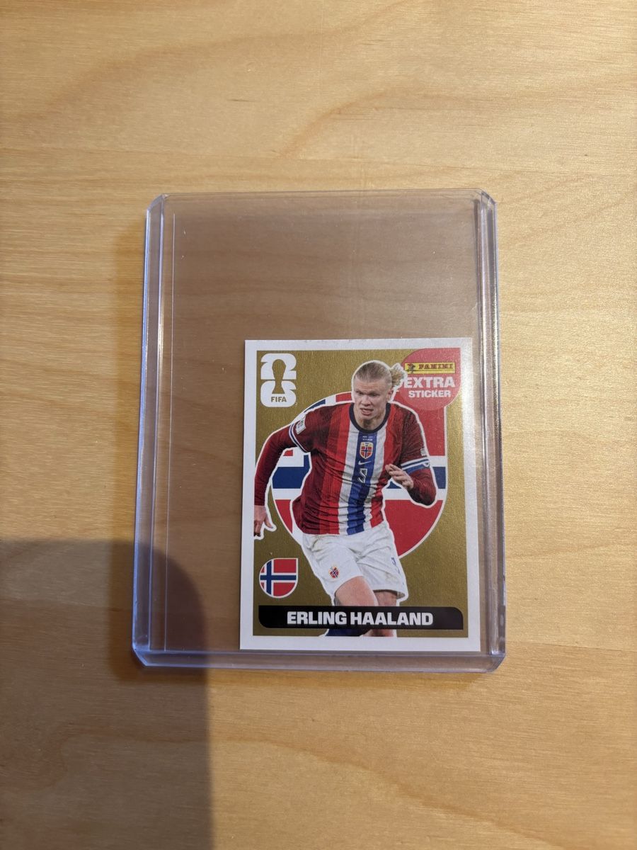 Panini Carte collezionabili: Panini Extra Sticker Haaland Gold – Nuovo (secondo la descrizione) da Dietikon venduto da gab_rkb5