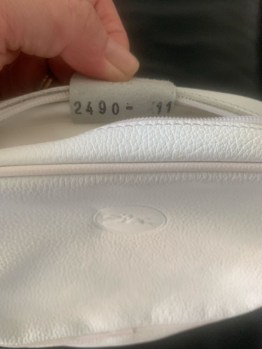 Longchamp Sonstige Kleidung & Accessoires: Sac Longchamp blanc cuir   – Gebraucht aus Lausanne von eri_wtq8 4