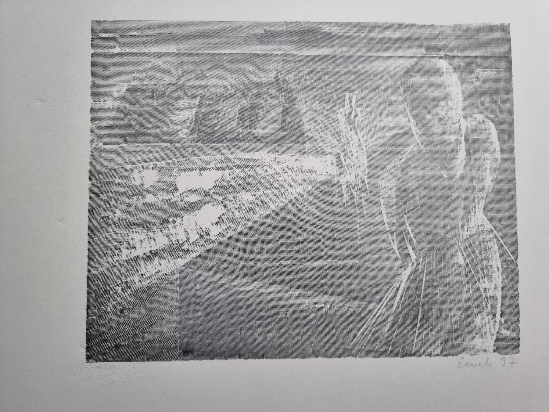 Grafiken & Lithographien: PETER EMCH  LITHOGRAPHIE SIGNIERT  DATIERT – Gebraucht aus Gersau von grafik-kunst