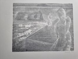 PETER EMCH  LITHOGRAPHIE SIGNIERT  DATIERT