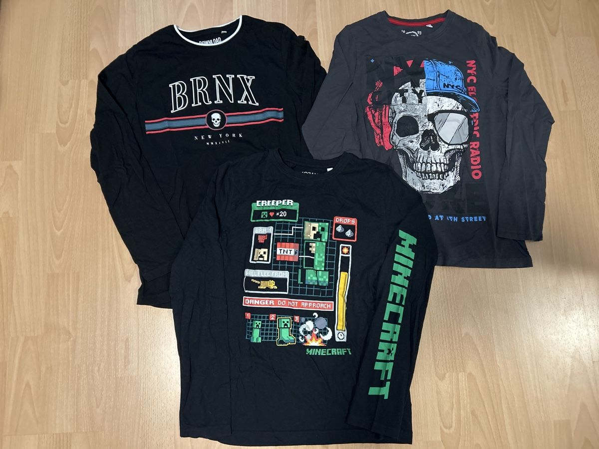 Maglioni & Felpe: 3 Langarmshirts Gr.158/164 – Usato da Kreuzlingen venduto da jamie45