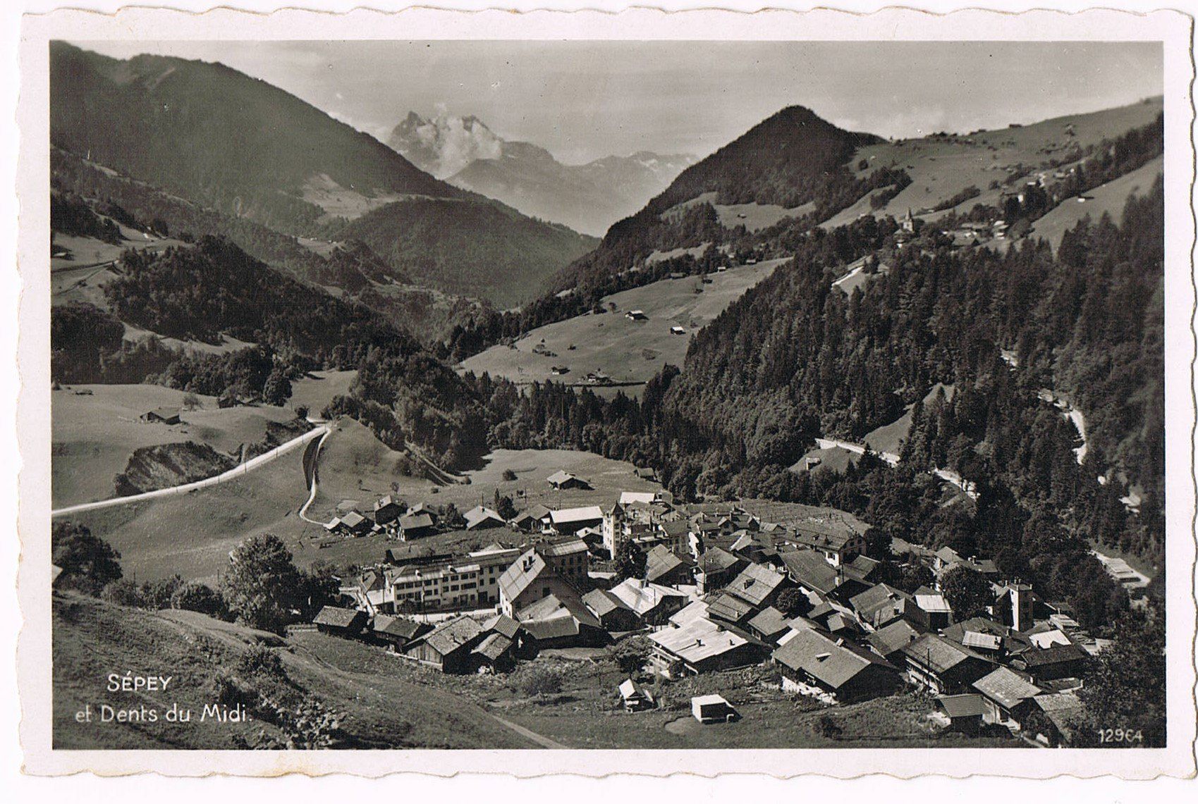 Cartoline postali: Sépey et Dents du Midi – Usato da Buchs AG venduto da Baerfisch