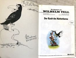 Wilhelm Tell - Comic - MIT ORIGINAL-ZEICHNUNG von Wuillemin