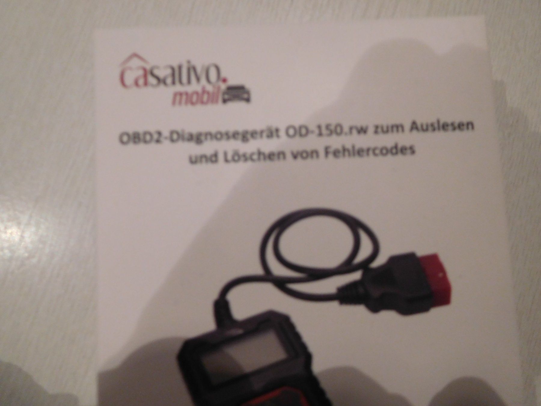 Misurare: Fahrzeug Diagnosegerät Fehlercode auslesen / löschen – Nuovo e nell'imballaggio originale da Holziken venduto da Rupe 2