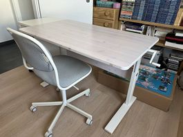 Bureau, chaise et corps de bureau pour enfant