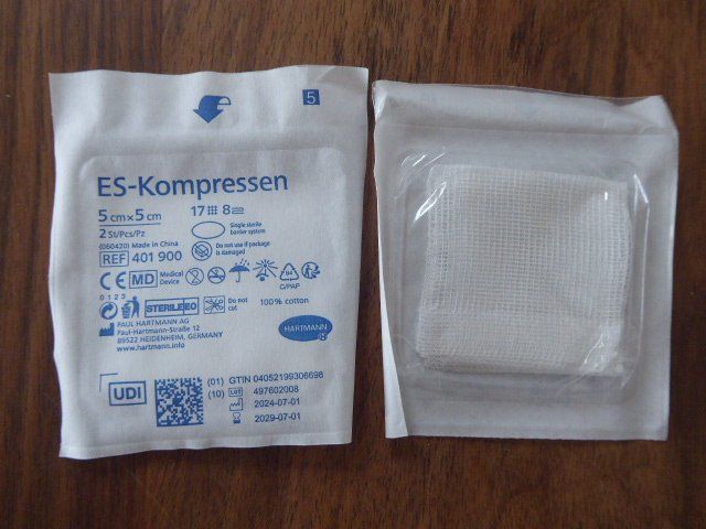 Kit di pronto soccorso: ES-Kompressen Hartmann – Nuovo (secondo la descrizione) da Romanshorn venduto da sonnenblume034 1