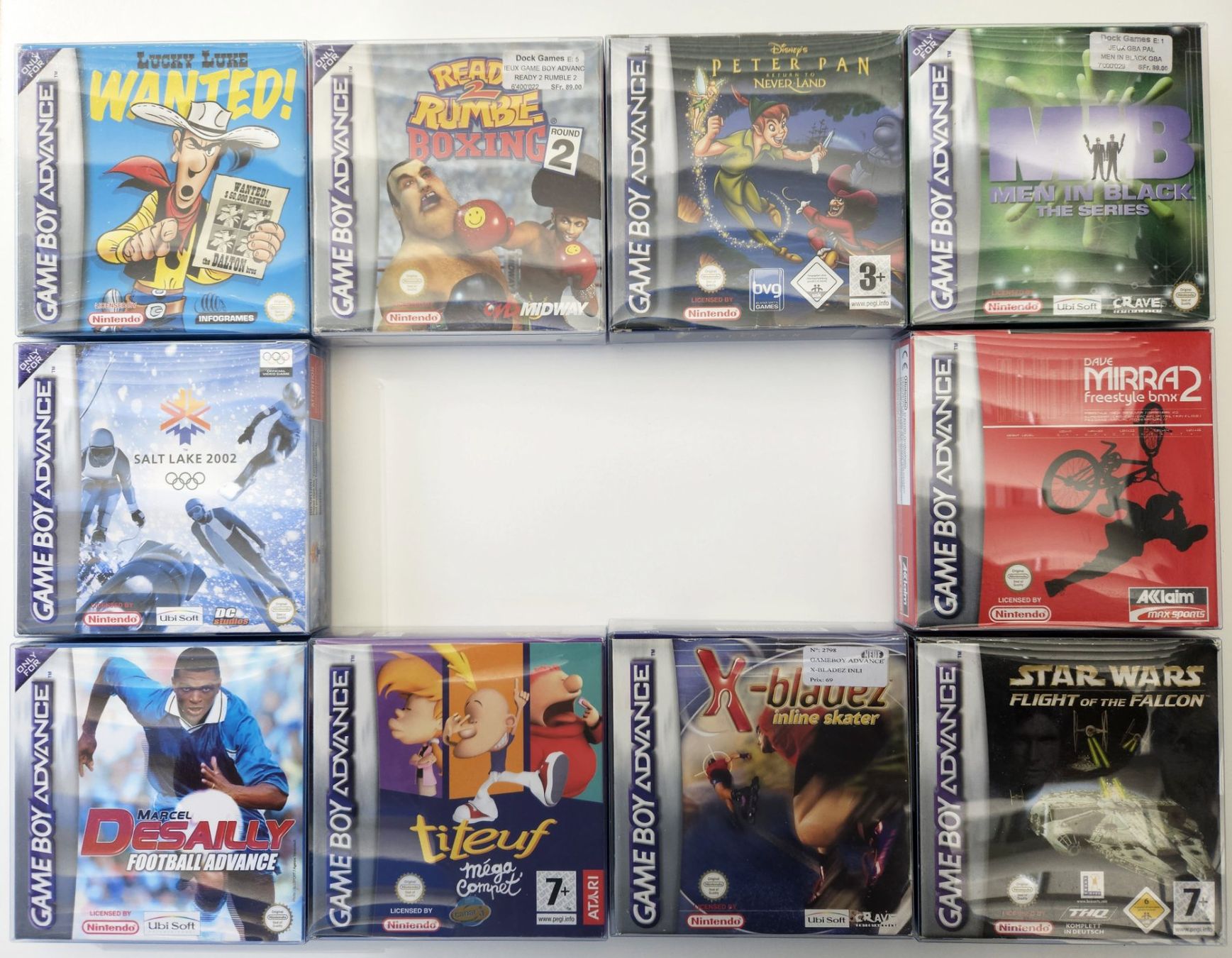 Nintendo Spiele: Sammlung Spiele Game Boy Advance Ref#A – Gebraucht aus Autigny von zel_gvl5