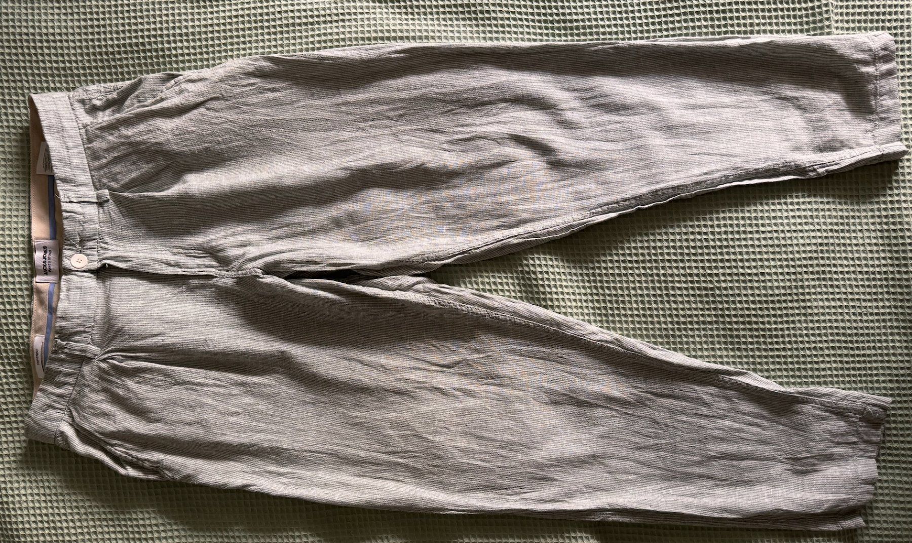 Jack & Jones Pantaloni: Jack and Jones Linen Trousers – Usato da Zürich venduto da mat_n78x