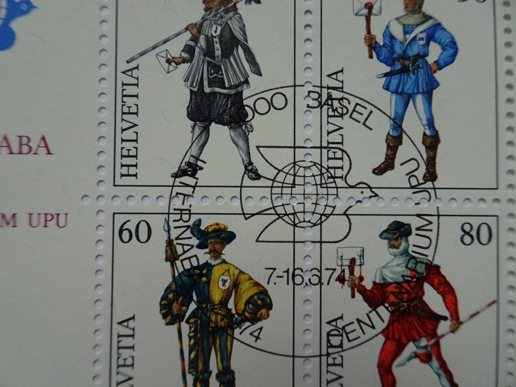 Alle Briefmarken: 1974 – Neu (gemäss Beschreibung) aus Aadorf von Chnorli-Furz 1