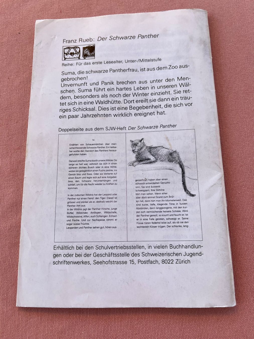 Riviste & Magazine: SJW Der schwarze Panther – Usato da Eschenbach SG venduto da Joey-Li 1