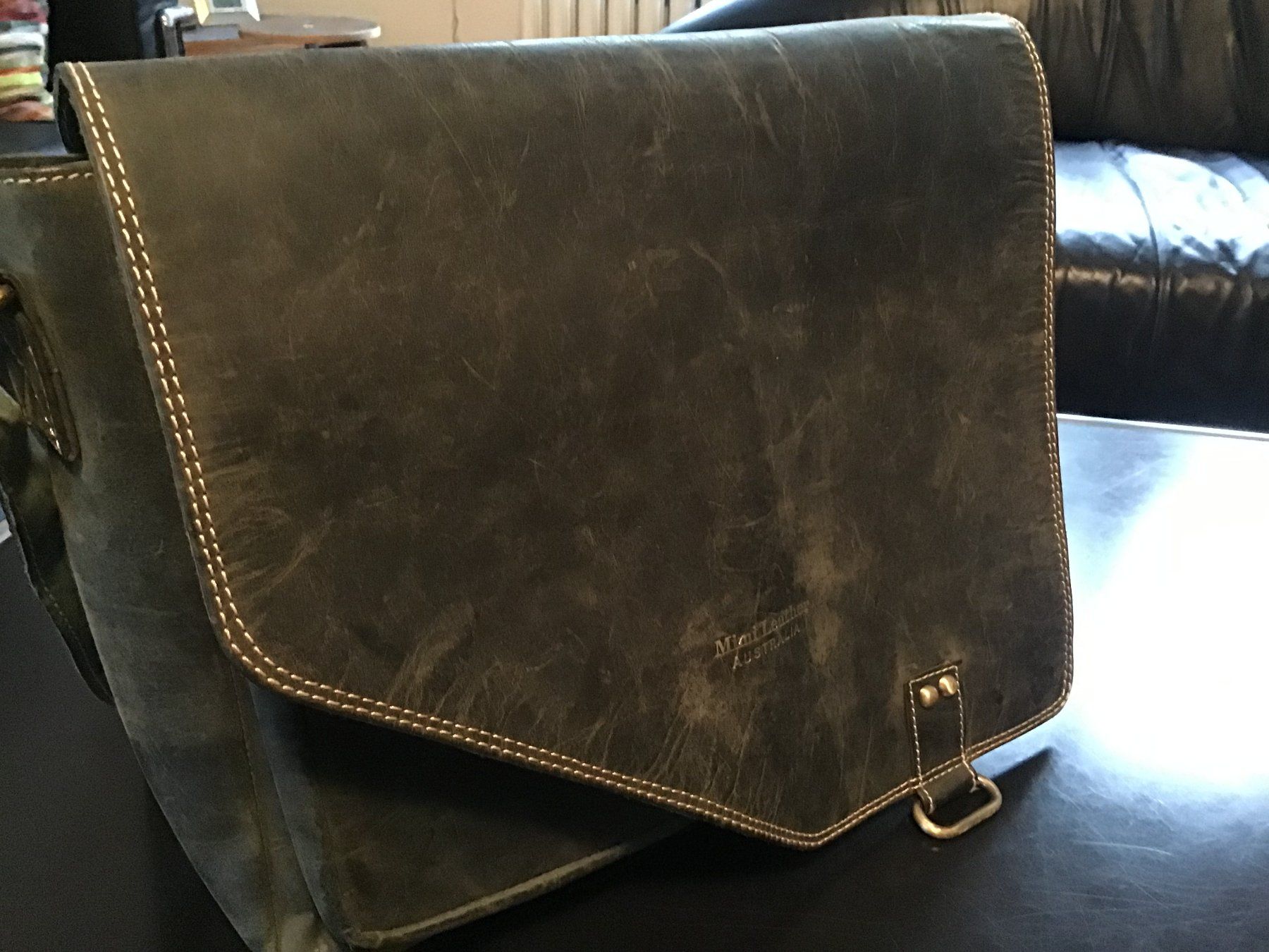Borse: Ledertasche aus Perth - Mimi Leather AUSTRALIA – Usato da Bern venduto da Fremu 3
