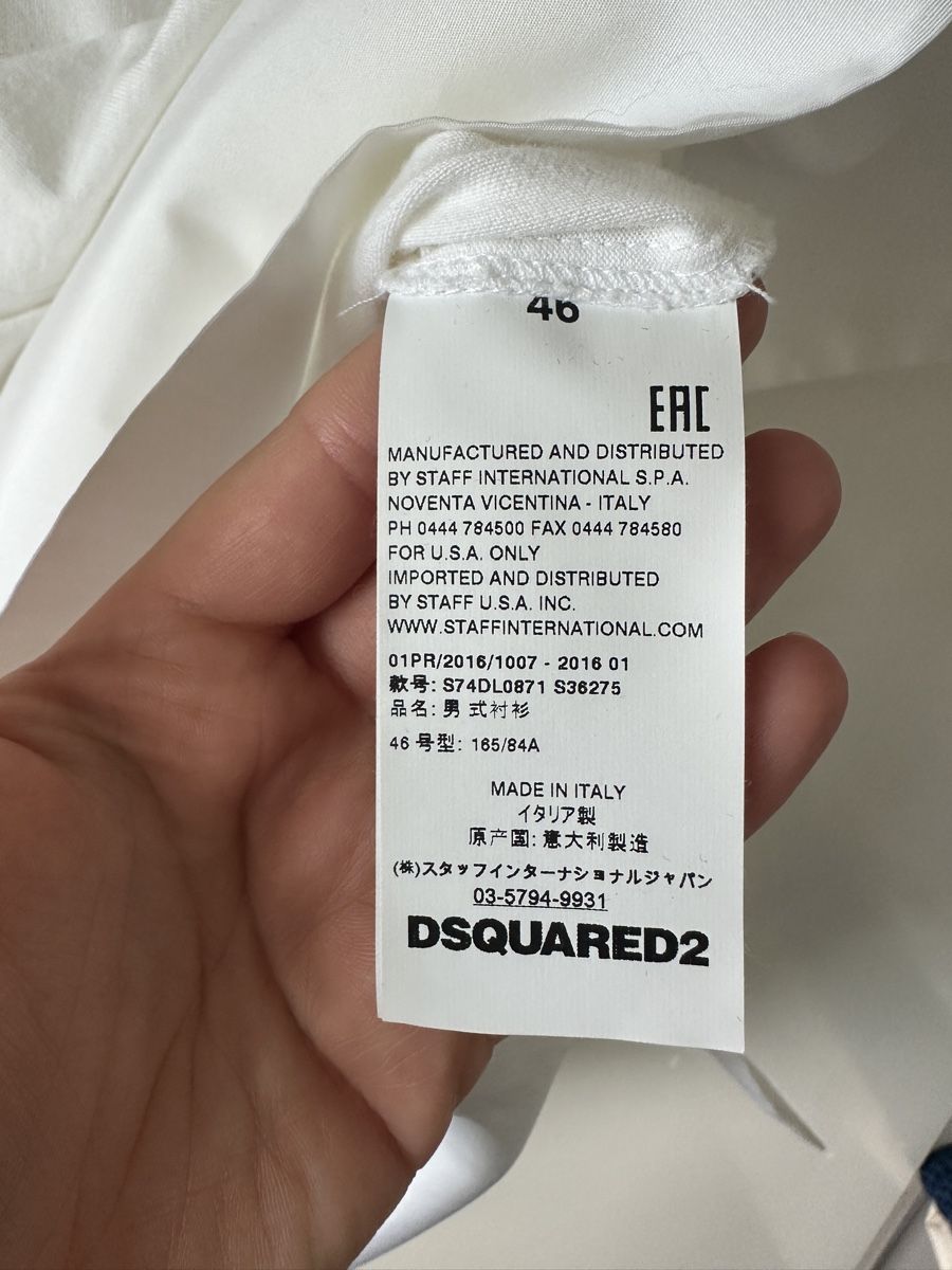 Dsquared2 T-shirt: DSQUARED2 Shirt – Nuovo (secondo la descrizione) da Zürich venduto da cel_hr6n 2