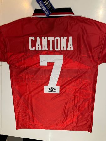 Trikot Retro Manchester United, NEU, Grösse L, 7 Cantona