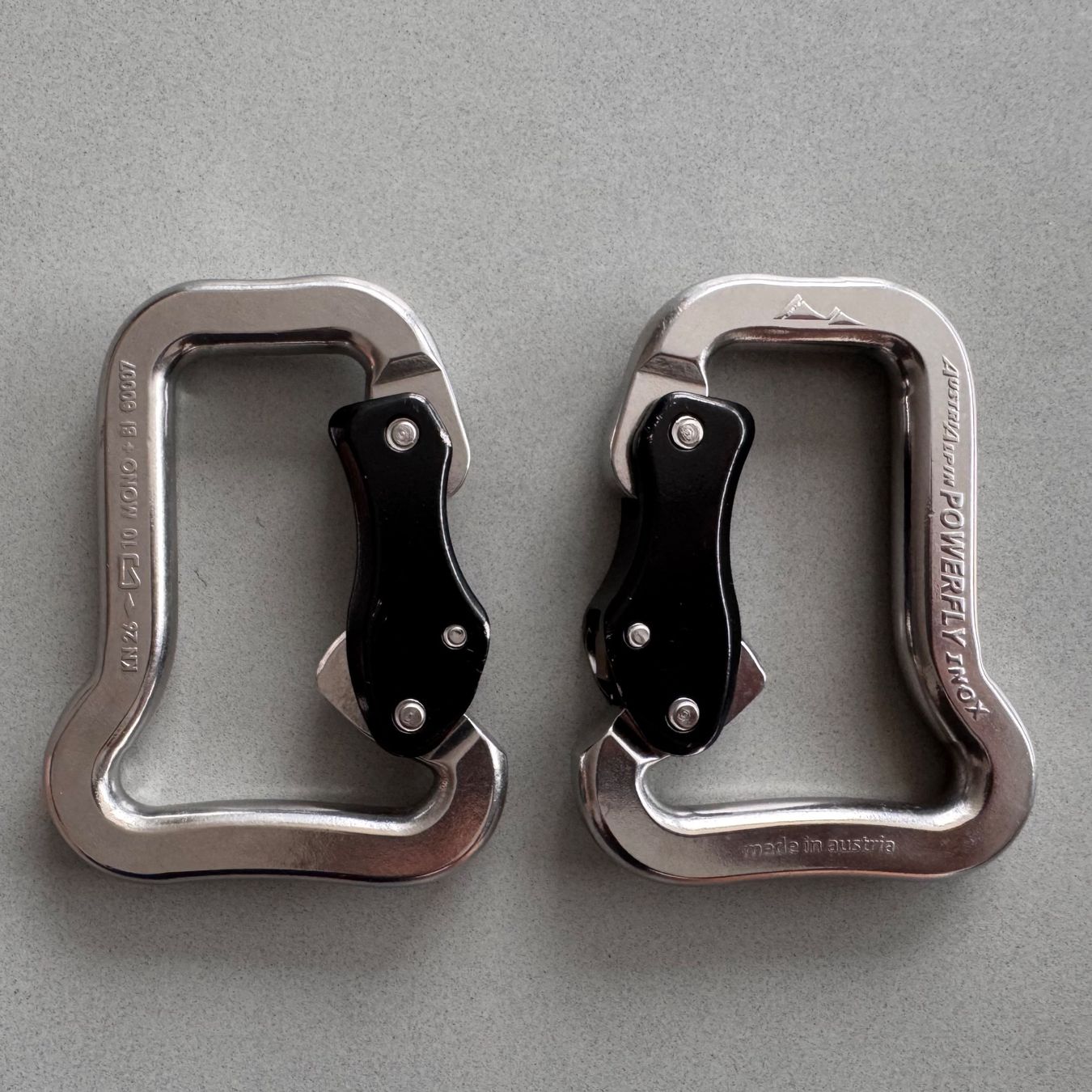 Attrezzatura da arrampicata: KARABINER AustriAlpin Powerfly Inox – Usato da Zürich venduto da jkd