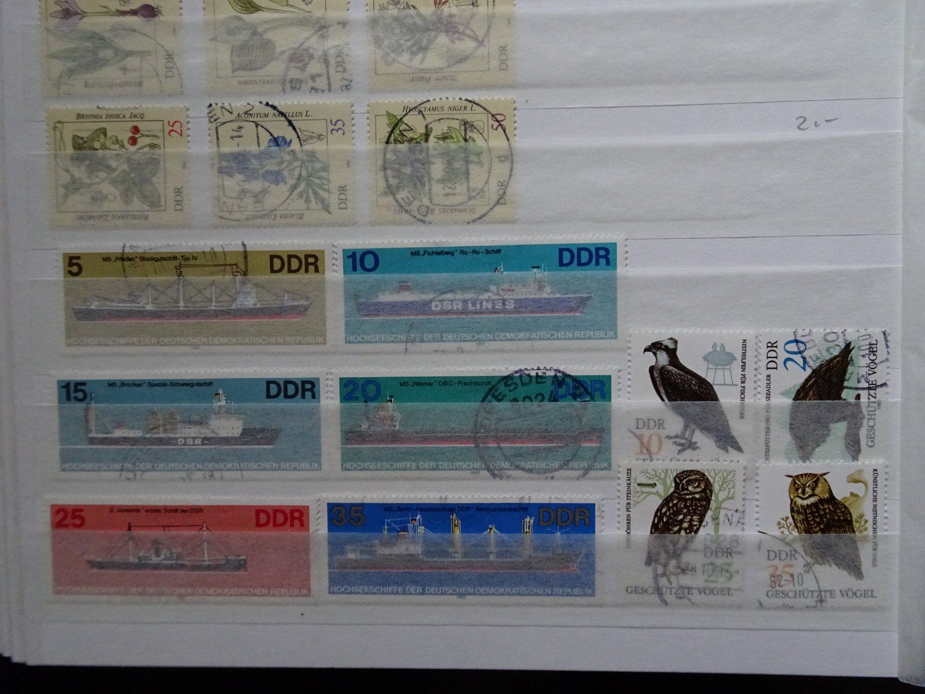 Alle Briefmarken: DDR 1982 – Gebraucht aus Aadorf von Chnorli-Furz 2