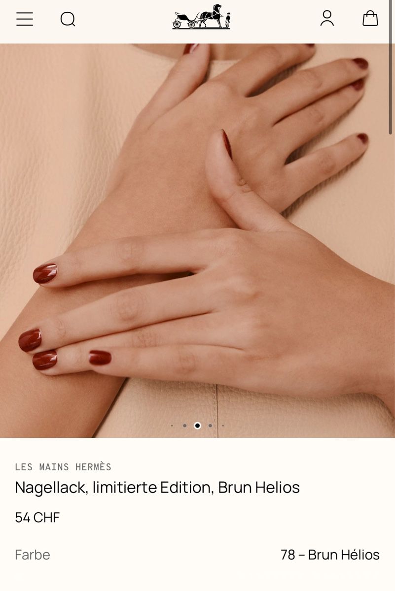 Smalto per unghie: Hermes Nagellack Nr. 78 NEU – Nuovo (secondo la descrizione) da Gümligen venduto da kleiderschrankbe6 6
