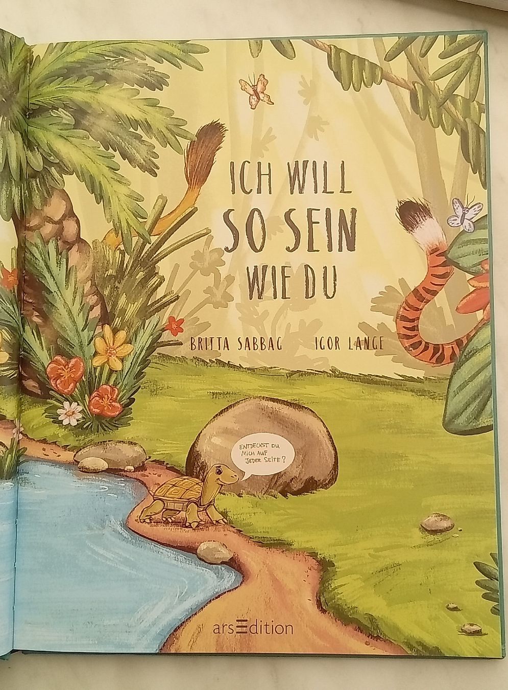 Libri: Kinderbuch "Ich will so sein wie du" von S. Sabbag – Nuovo (secondo la descrizione) da Hefenhofen venduto da citroen62 3