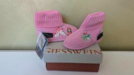 Giesswein Hausschuhe Esslingen rosa Grösse 22 NEU
