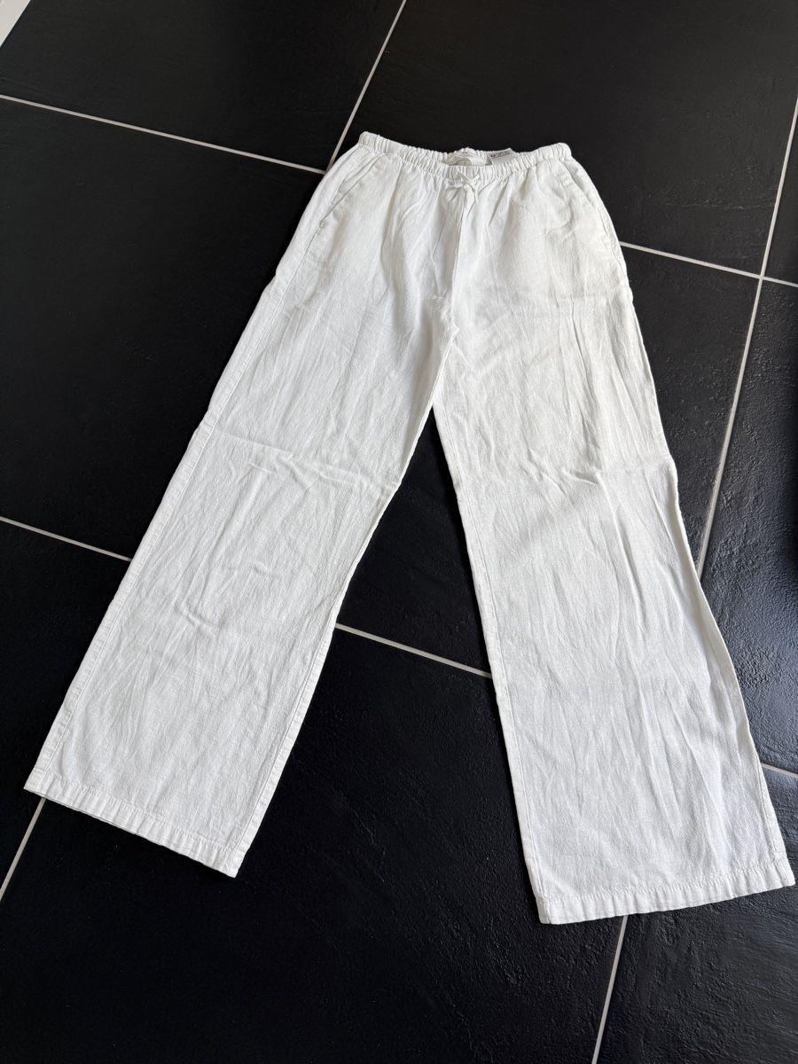 Lotti & Set di vestiti: Kleiderpaket Kleid blau, LeinenHose weiss – Usato da Heimberg venduto da Jumadakele 3