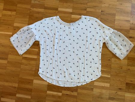 Bluse Top weiss, von H&M, Gr.170 waschbar bei 30 Grad