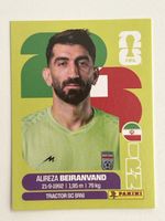 FIFA WM 2026 Sticker Alireza Beiranvand IRN 2