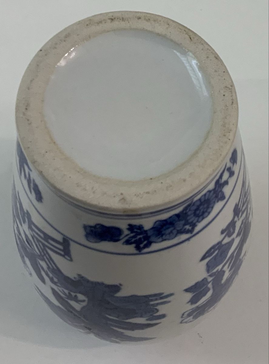 Vasi & Recipienti: Petit vase bleu/blanc – Usato da rolle venduto da Tontonjulot 5